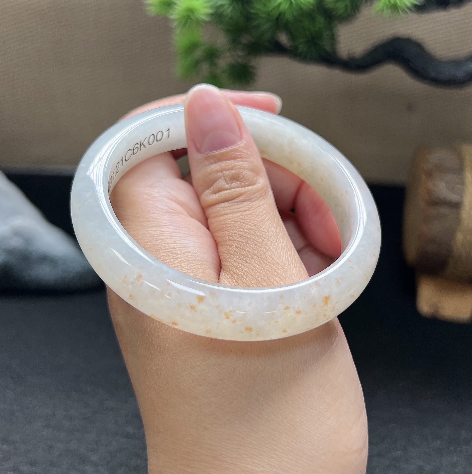 56正圈洒金手镯