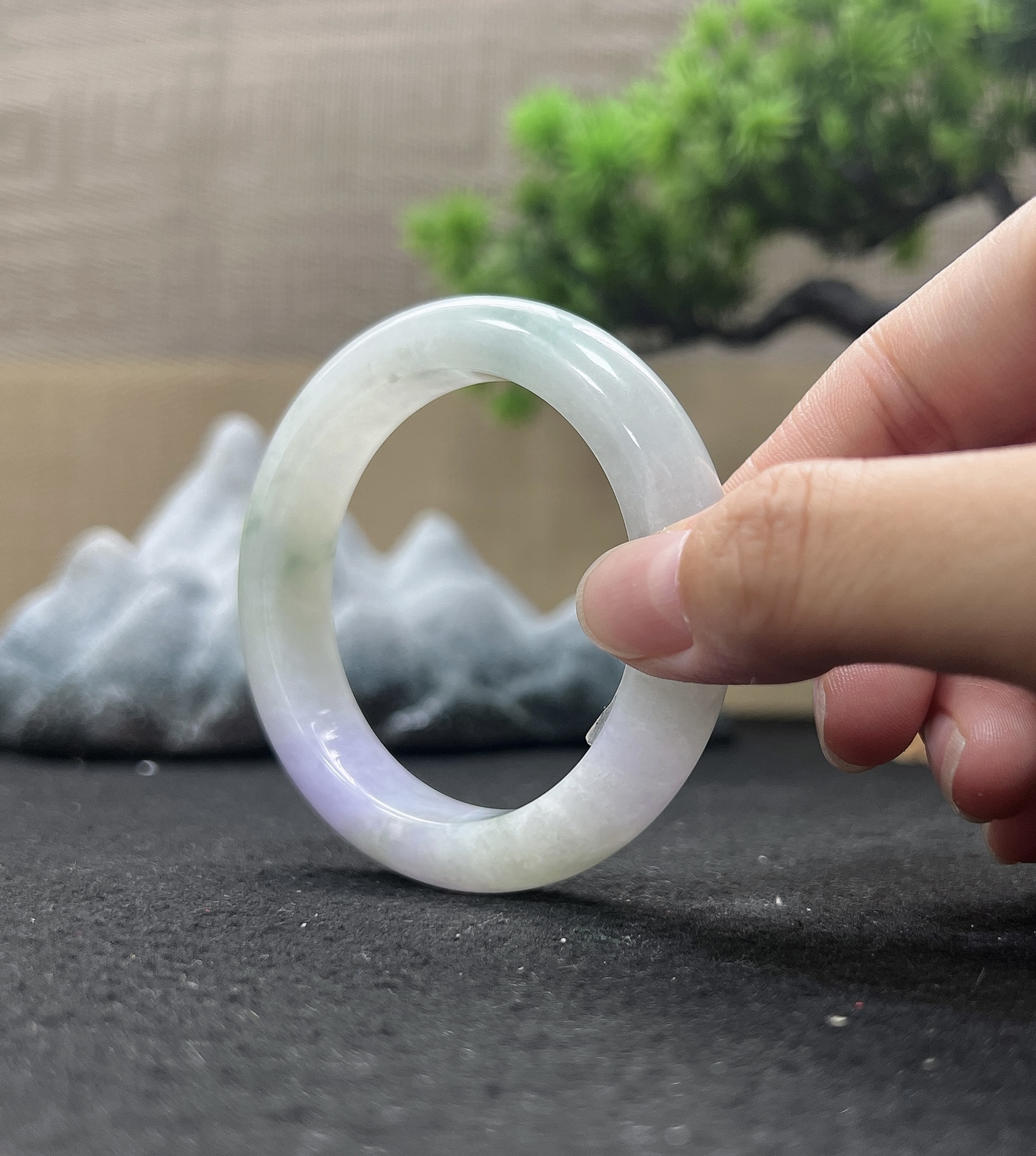 53圈口正圈春彩手镯