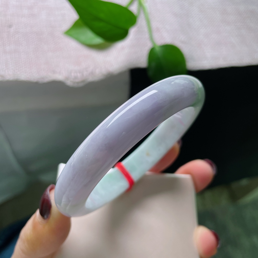 59.2/12.1/8.7春带彩正圈，水润，色彩斑斓，贵气，温柔大方，皮纹，无裂，ss51095a