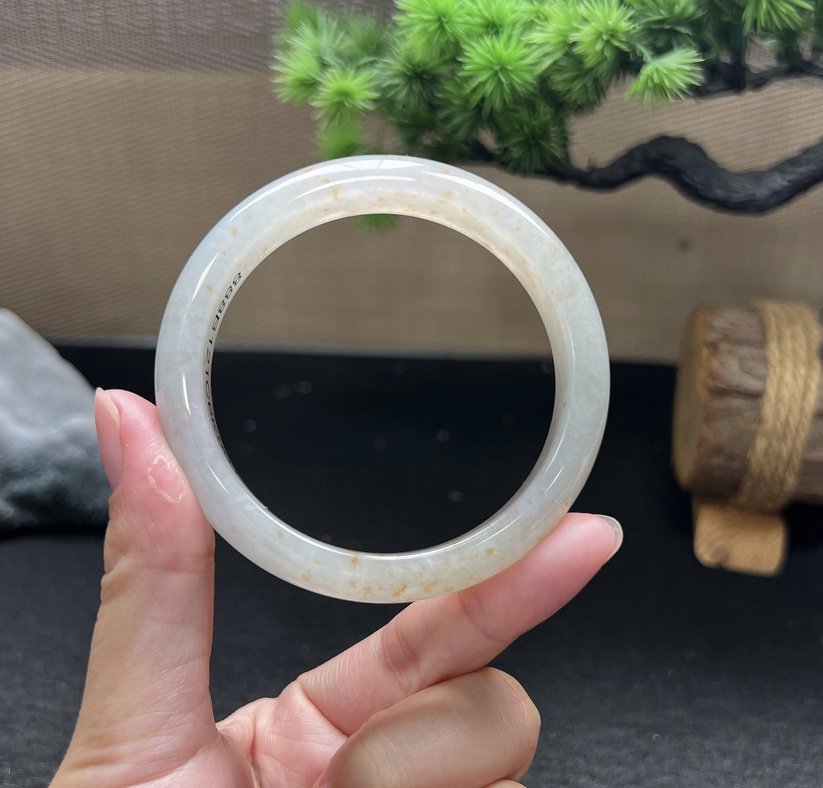 56正圈洒金手镯