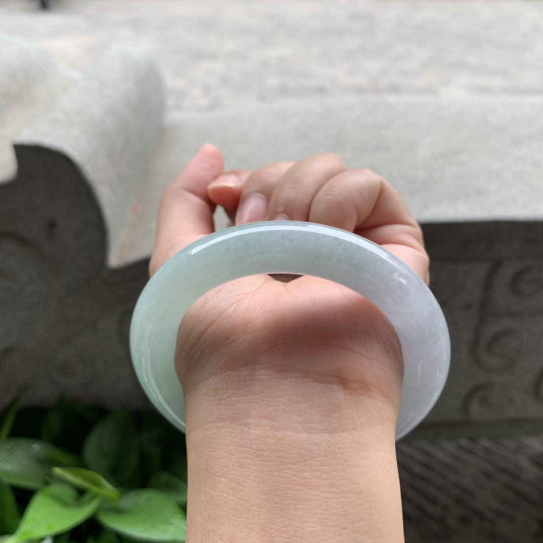 圈口55.5-11.8 【春彩圆条手镯】圆条55 56可戴