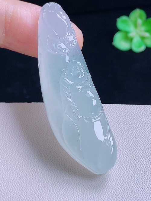 逍遥佛，无裂，尺寸54/15/8.8，编号fn  22