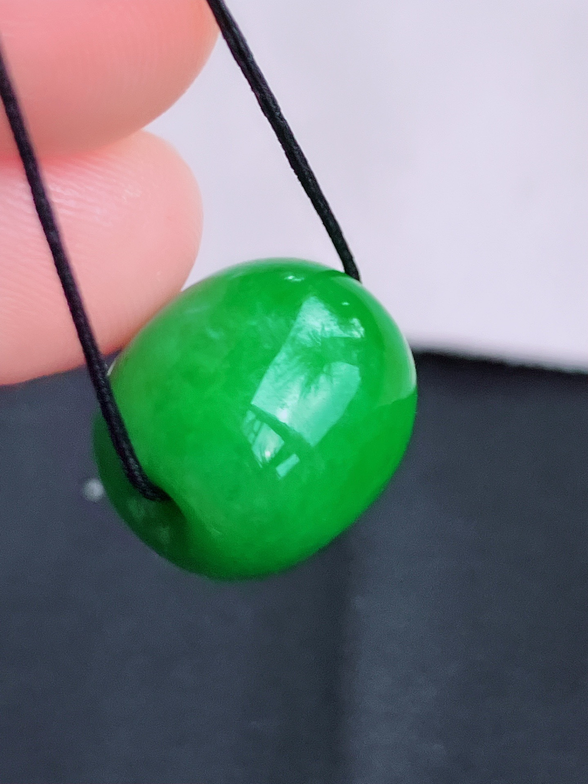 ️满绿路路通，饱满大气，尺寸13.3/12.6..