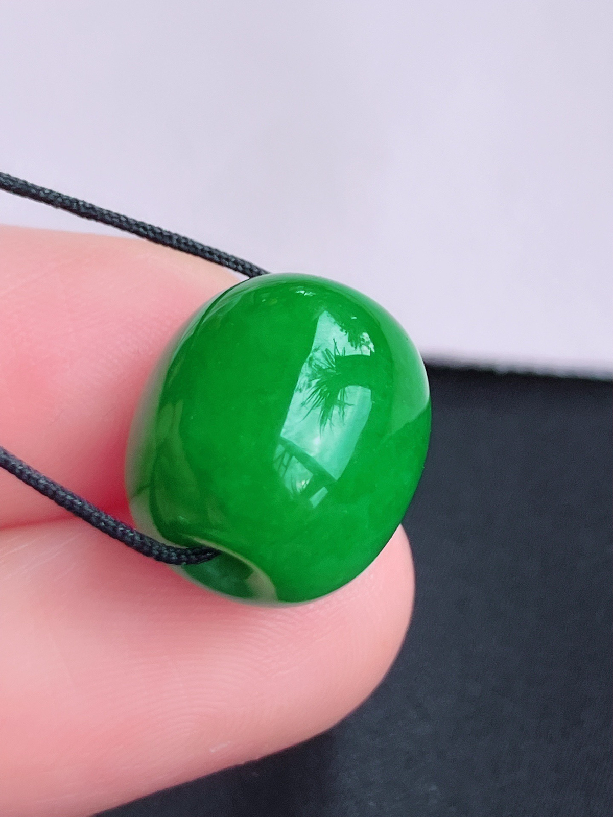 ️满绿路路通，饱满大气，尺寸13.3/12.6..