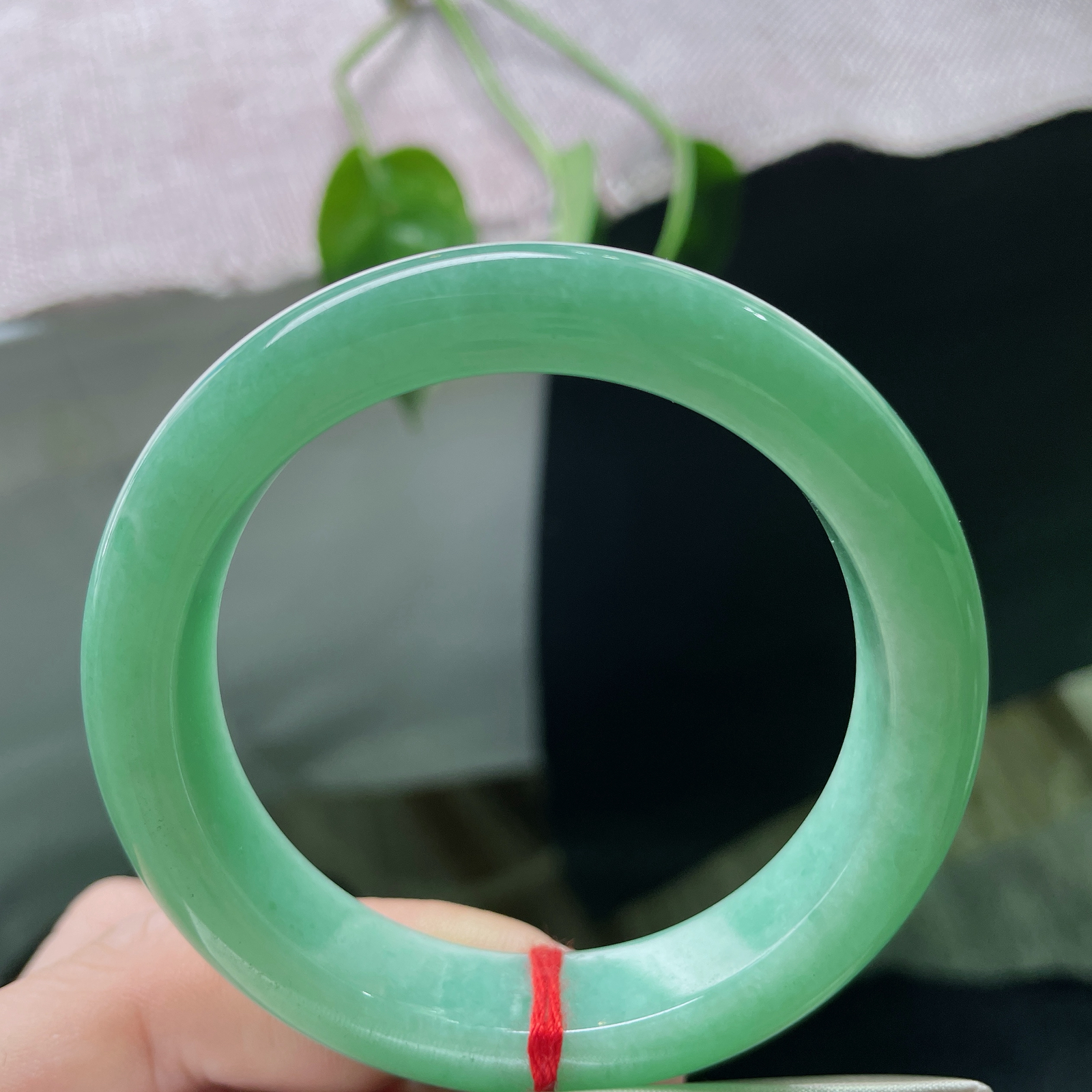 51.7/11.9/8.2，苹果绿正圈，翠色伊人，碧波荡漾，举手投足尽显贵气，晶体，ss50805a