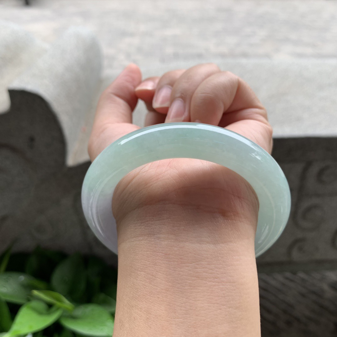 圈口55.5-11.8 【春彩圆条手镯】圆条55 56可戴