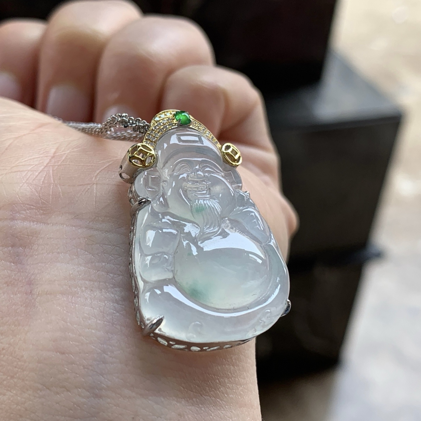 金镶嵌财神^_^清新细腻