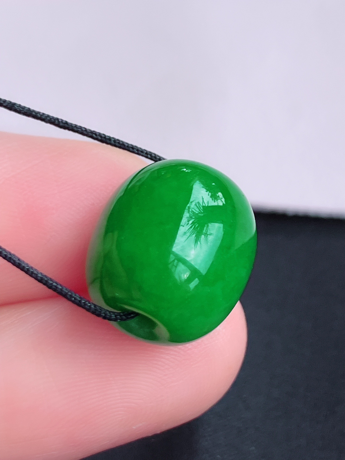 ️满绿路路通，饱满大气，尺寸13.3/12.6..