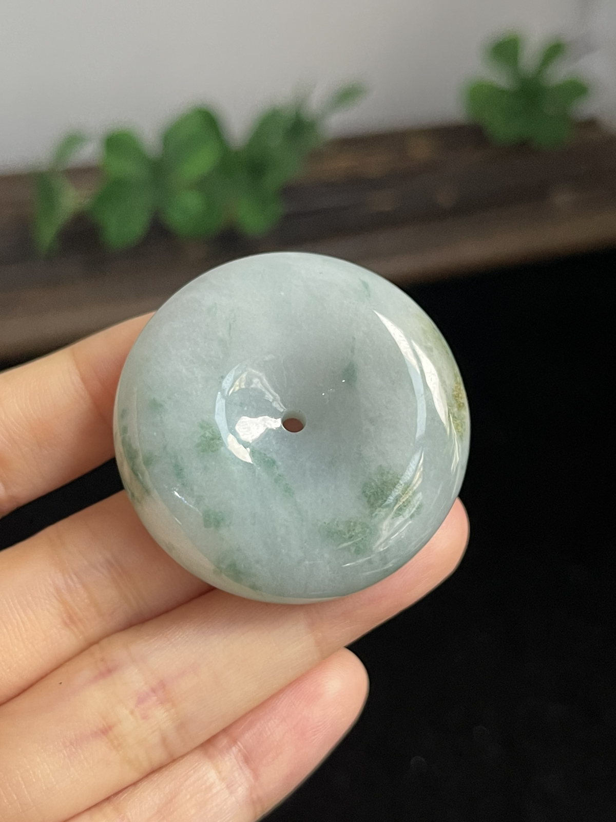 翡翠平安扣