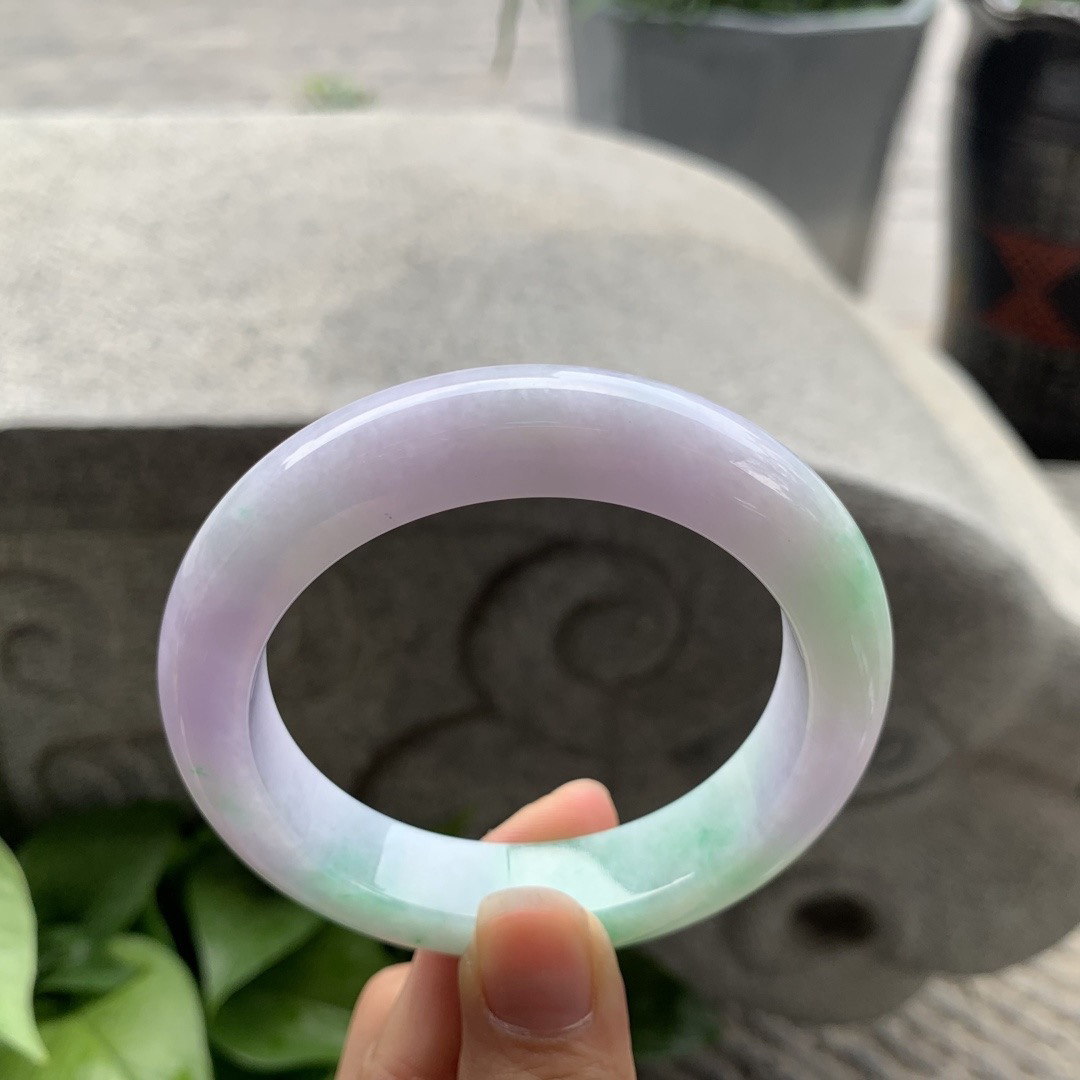 圈口 56.5-12.4-9.8【春彩正圈手镯】正圈56 57可戴