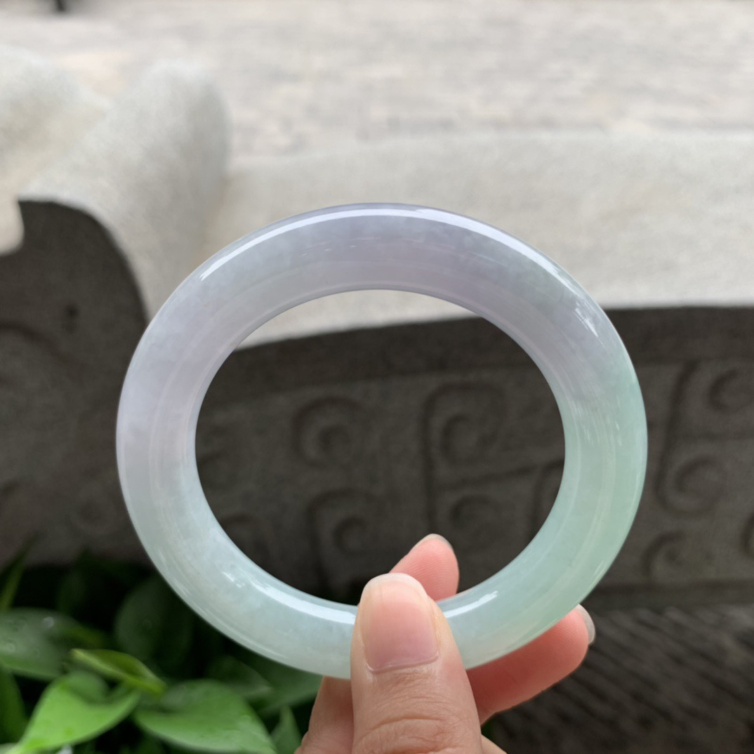 圈口55.5-11.8 【春彩圆条手镯】圆条55 56可戴