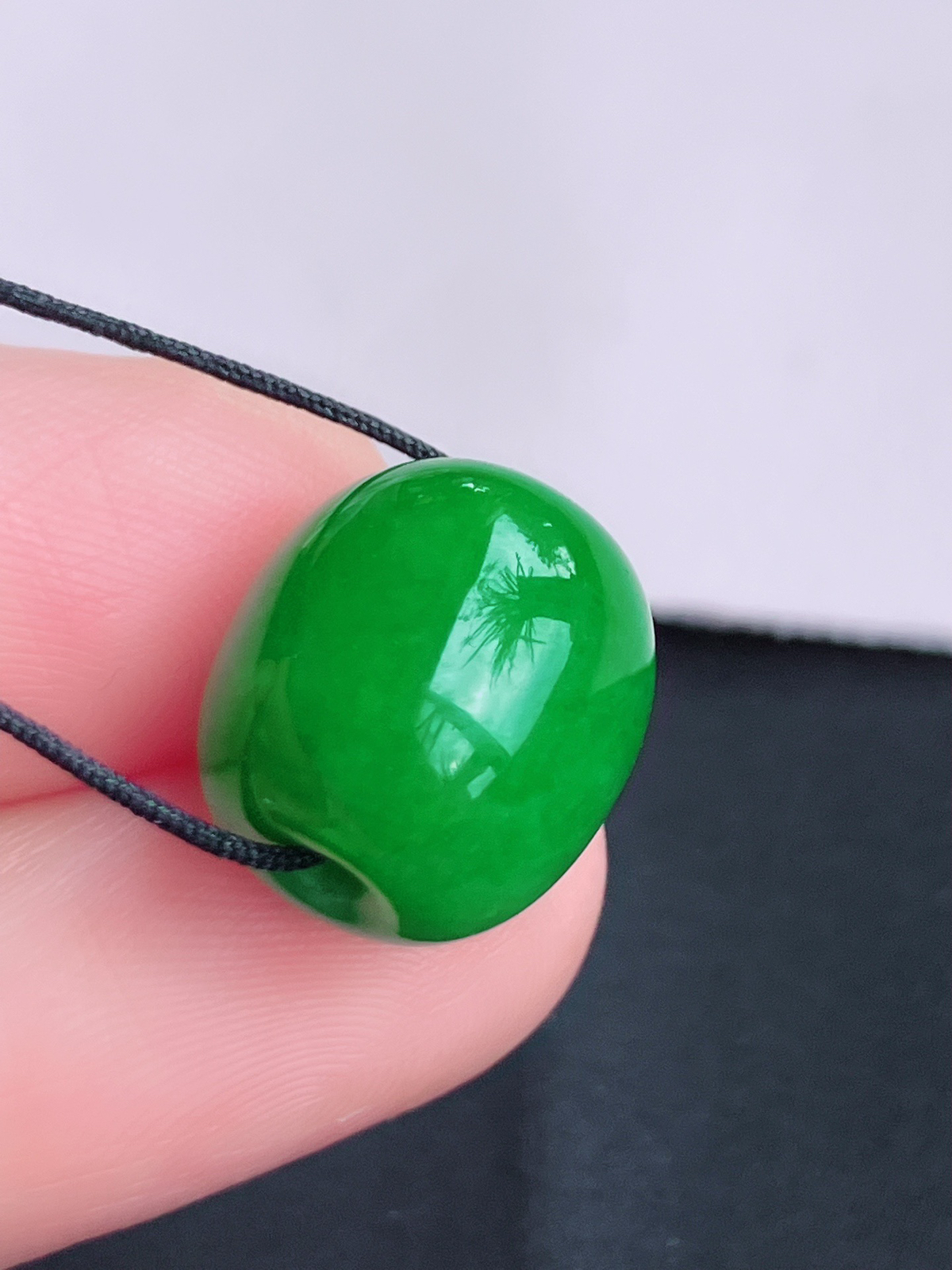 ️满绿路路通，饱满大气，尺寸13.3/12.6..