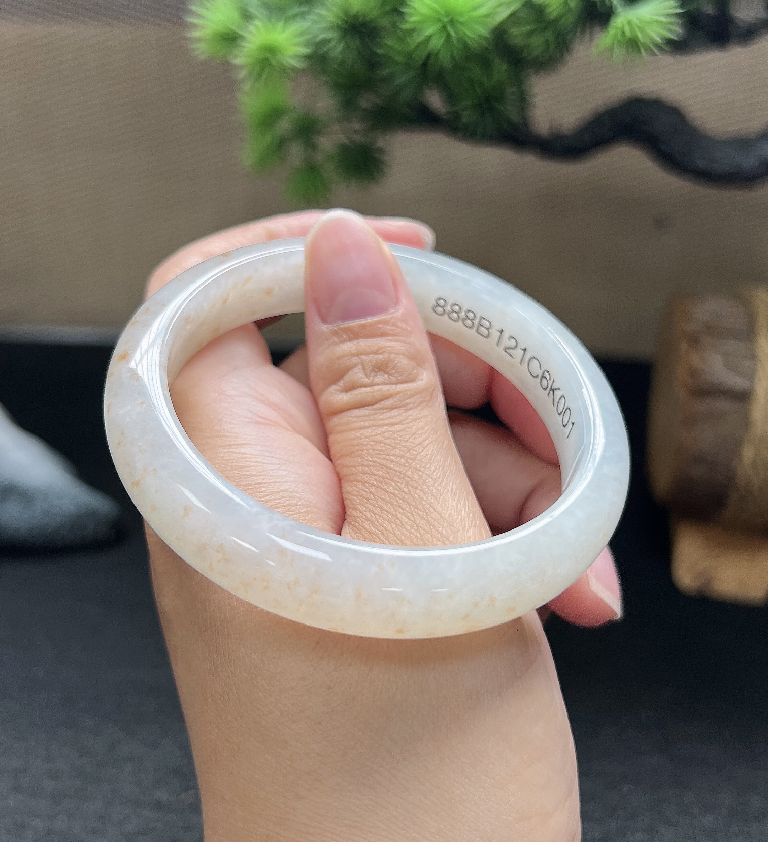 56正圈洒金手镯