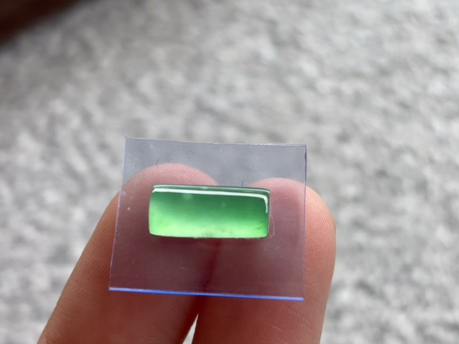 ️ 绿马鞍，尺寸11.5×5.5×4