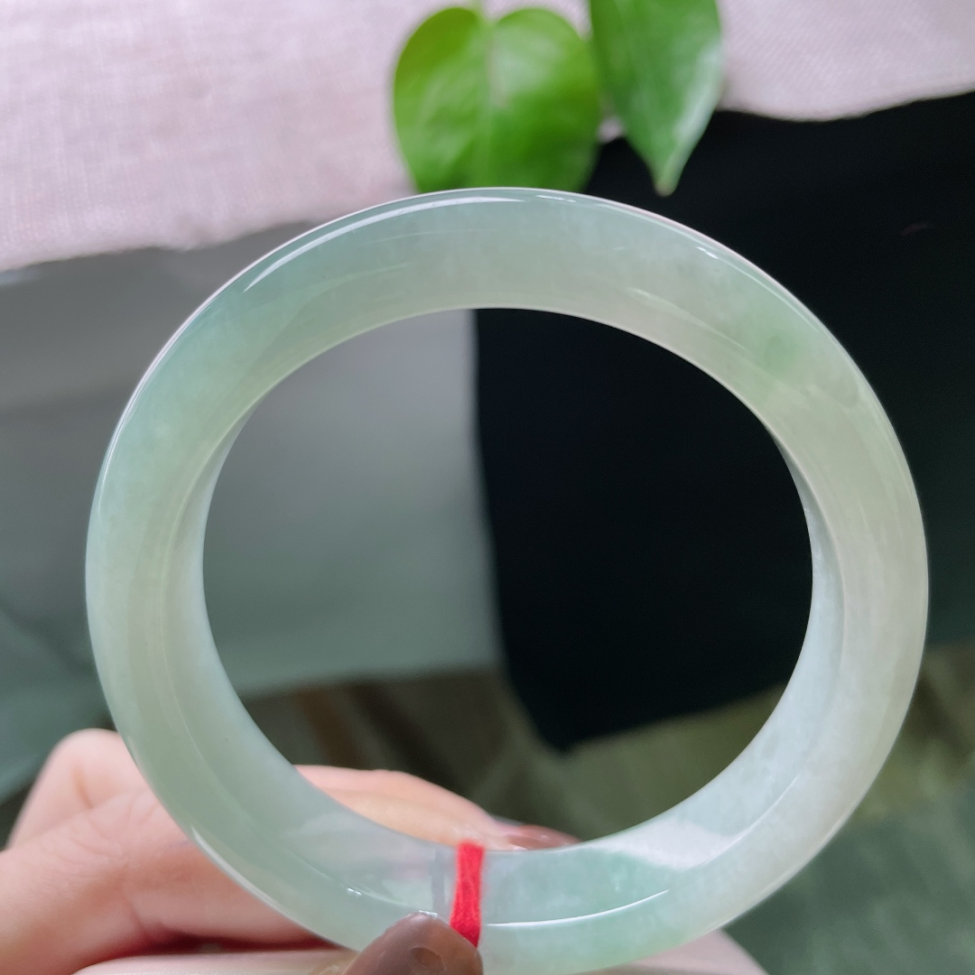 58.3/12.8/8.6，绿底正圈，水润，细腻，耐看，甜美，贵气，无裂，ss51906a