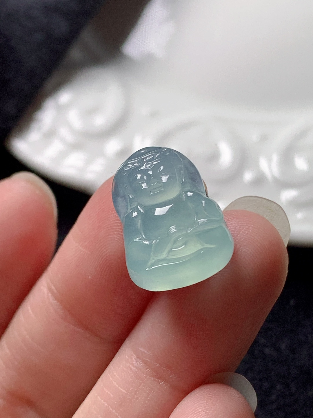 ️观音，水润种老，0424 尺寸16.9*12.6*5.4