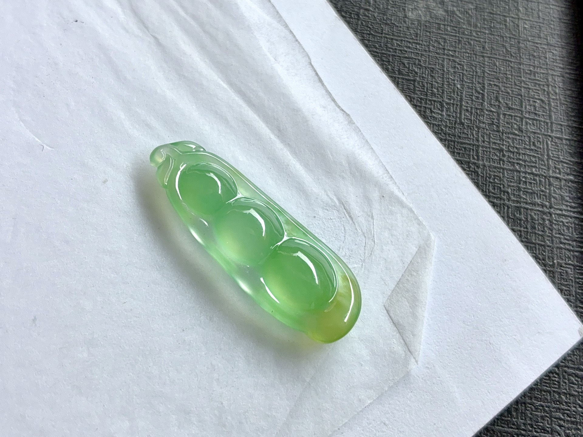 ️ 冰绿福豆，水足细腻莹润，尺寸28.5/9.6/4.7