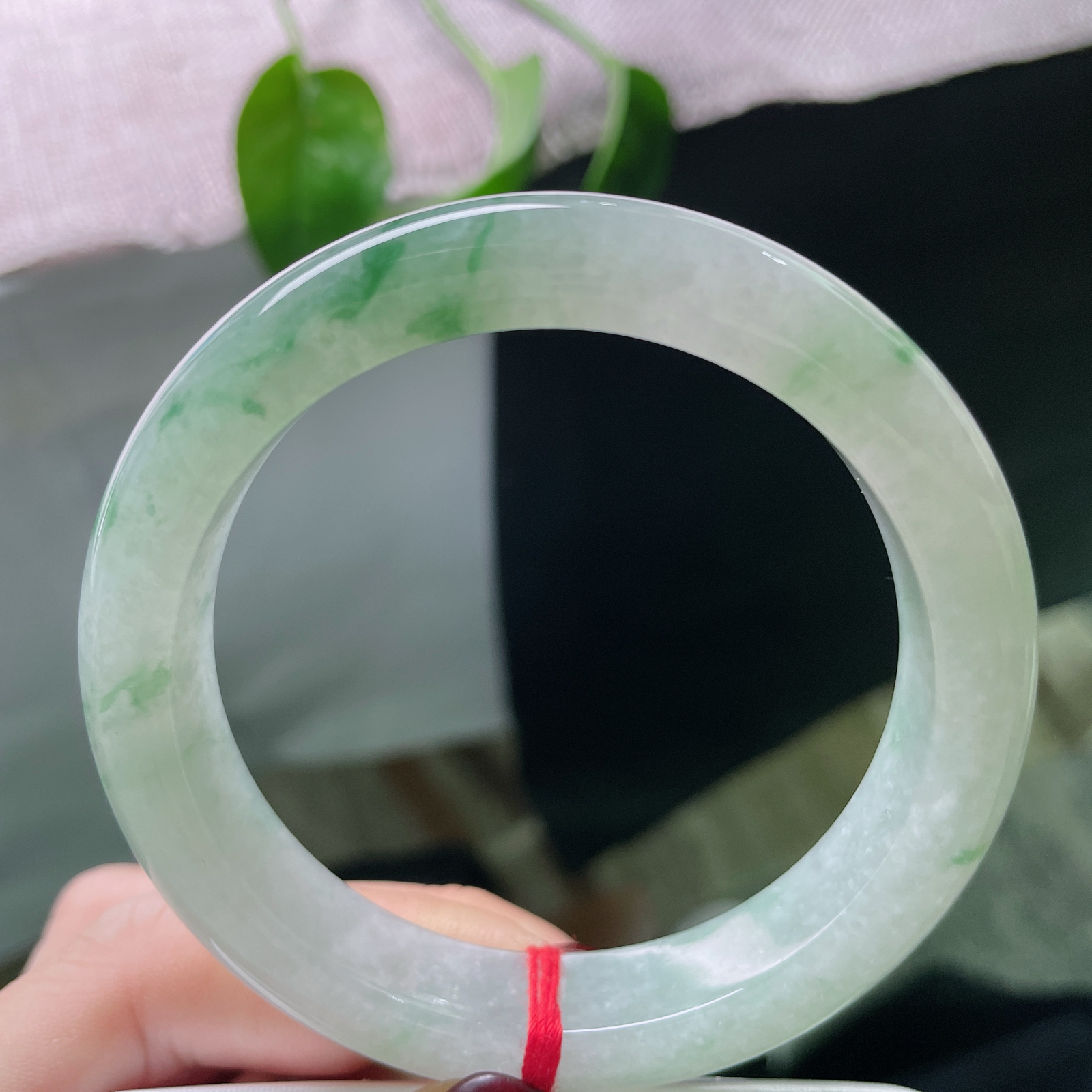 57/12/8.9，飘花正圈，一缕翠色游冰底，恍若春水初生时。ss50767a..