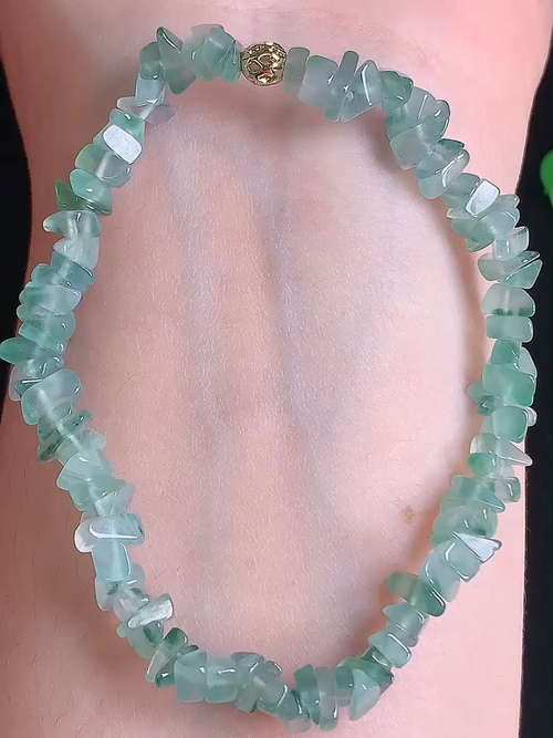  ，冰飘花岁岁平安手链，，尺寸 5.8/3.1/2.3，编号y230304 21