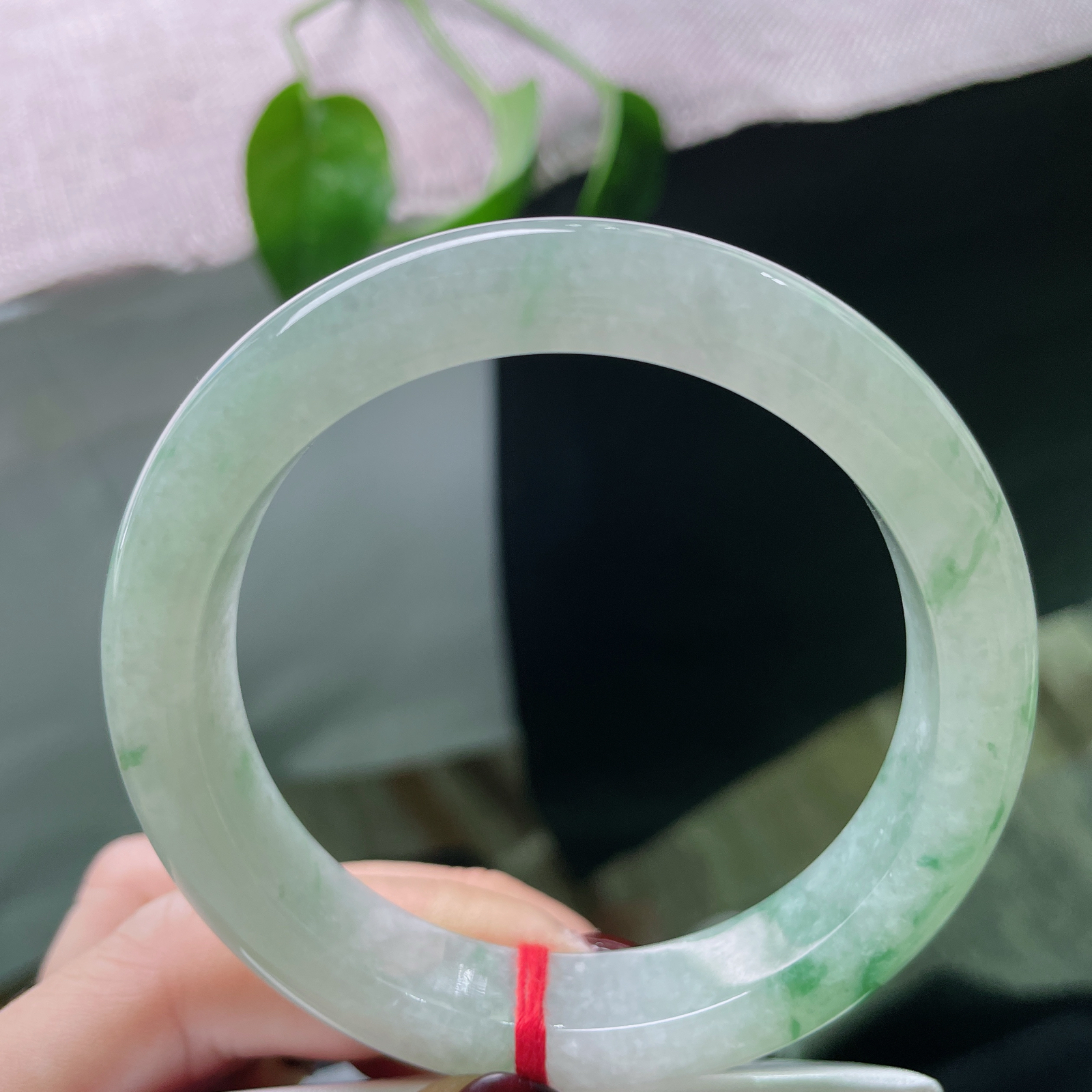 57/12/8.9，飘花正圈，一缕翠色游冰底，恍若春水初生时。ss50767a..