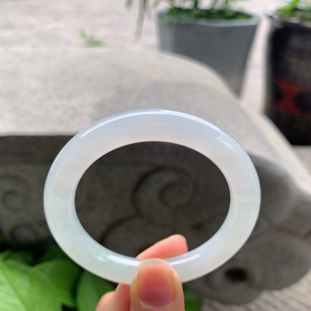 小圈口 52-9.8【冰圆条手镯】圆条52 53可戴