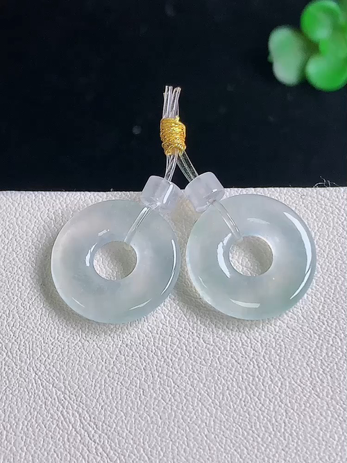  ，冰耳坠，无裂，尺寸14.9/2.7，№;y232900   21