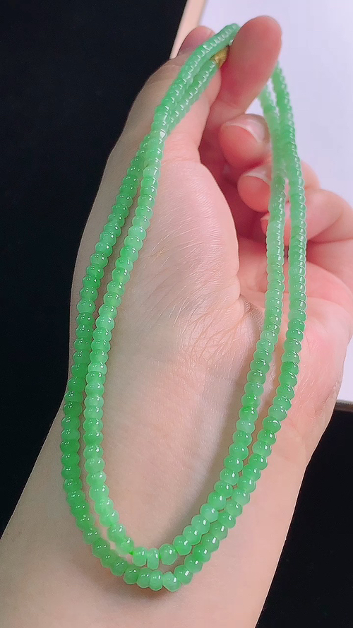 冰晴项链，，尺寸:3.8-2.5mm 19