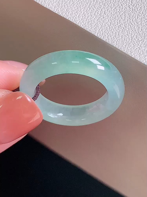  ，冰指环，无裂，尺寸16.2/5.2/3.8，11号，№;y232900 21