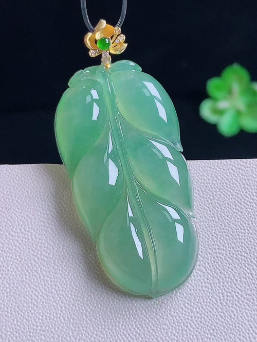 18k树叶，无裂，尺寸48.5/21.2/5.3，编号17wp  23