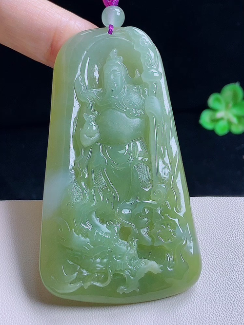 关公，无裂，尺寸71.3/39.4/5.5，编号18bd7y  23