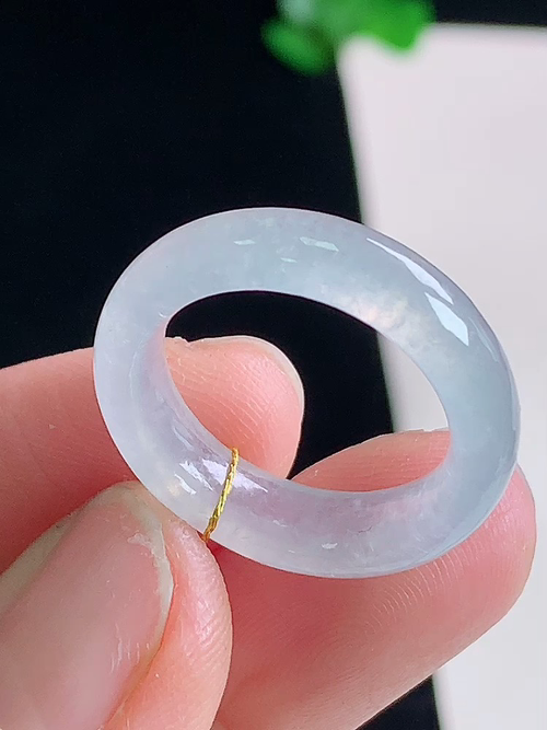 冰指环，无裂，尺寸17.5/5.7/3.9，15号，№:y236  20
