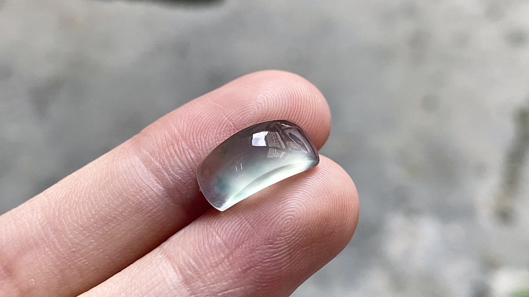 ️ 玻璃种福禄寿马鞍形，无裂，14*6*5.5，编号