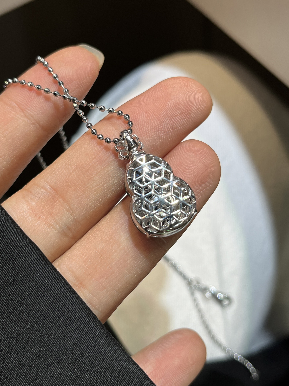 翡翠绿色葫芦..