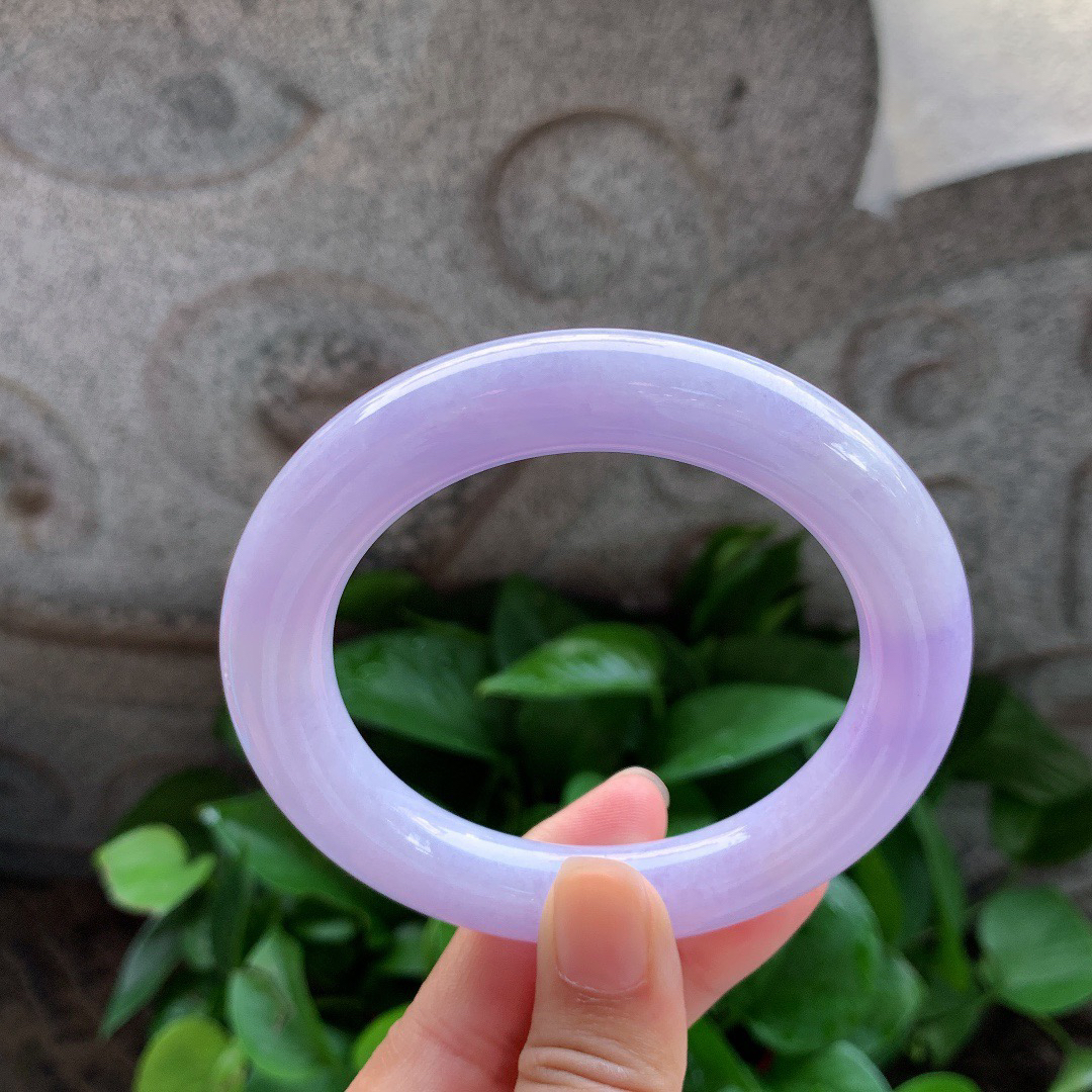 大圈口58-11.3 【紫罗兰圆条手镯】圆条58 59可戴