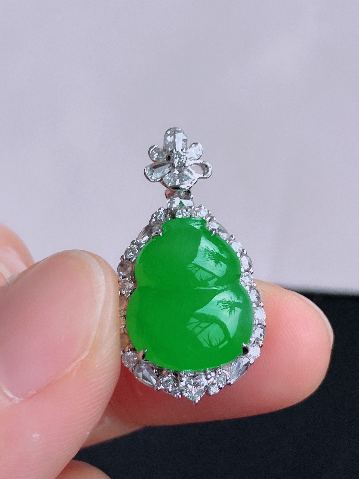 ️阳绿葫芦，简约时尚，尺寸28/14.8/12/10.5，自然光实拍