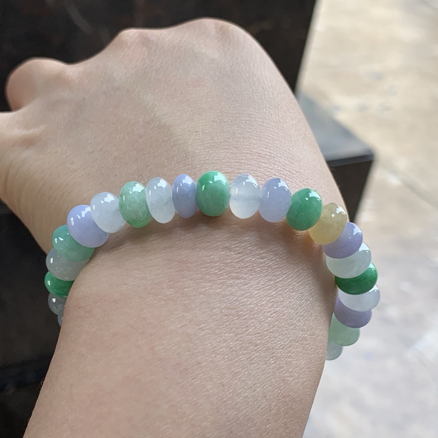 多彩算盘珠手串

清新干净 好看颜色