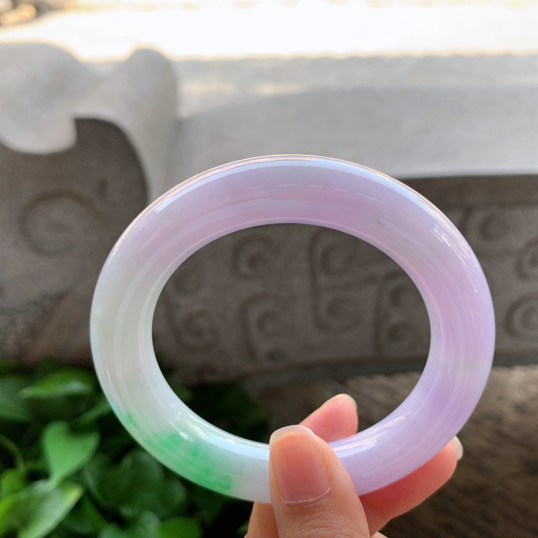 圈口56.2-13 【春彩圆条手镯】圆条56 57可戴