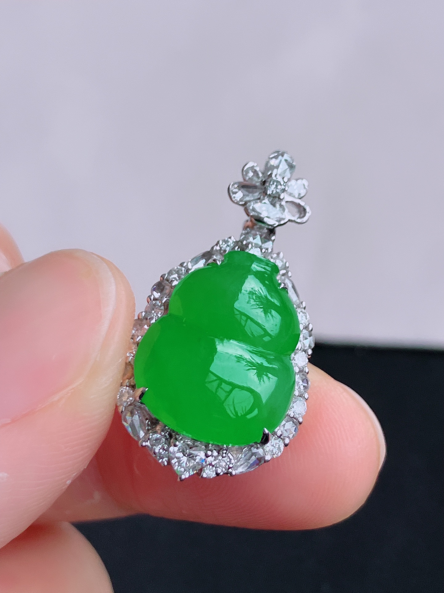 ️阳绿葫芦，简约时尚，尺寸28/14.8/12/10.5，自然光实拍