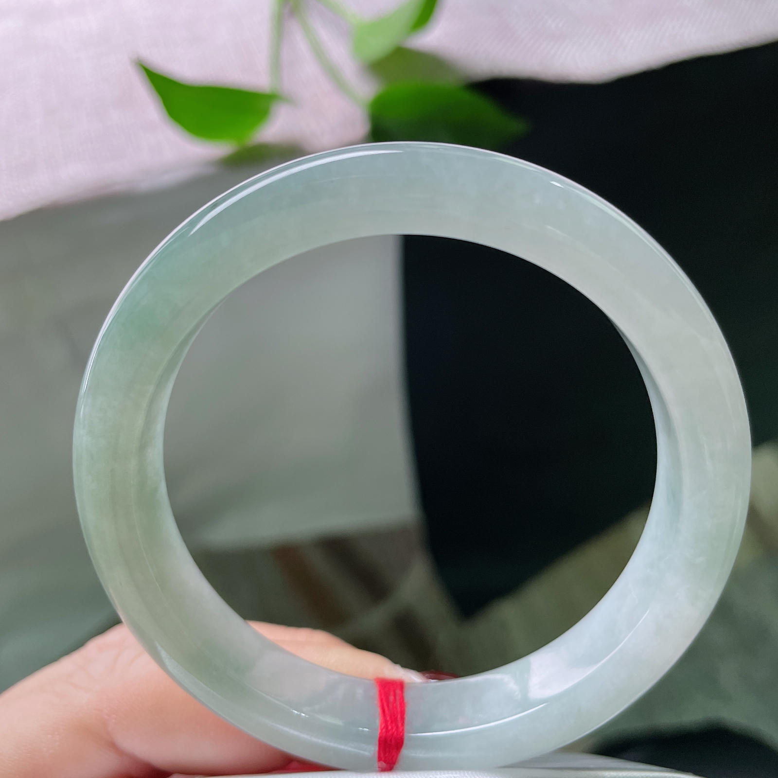 56.2/11.3/7.7，浅蓝底正圈，轻柔优雅，种老，池塘冷暖水清浅ss50509a