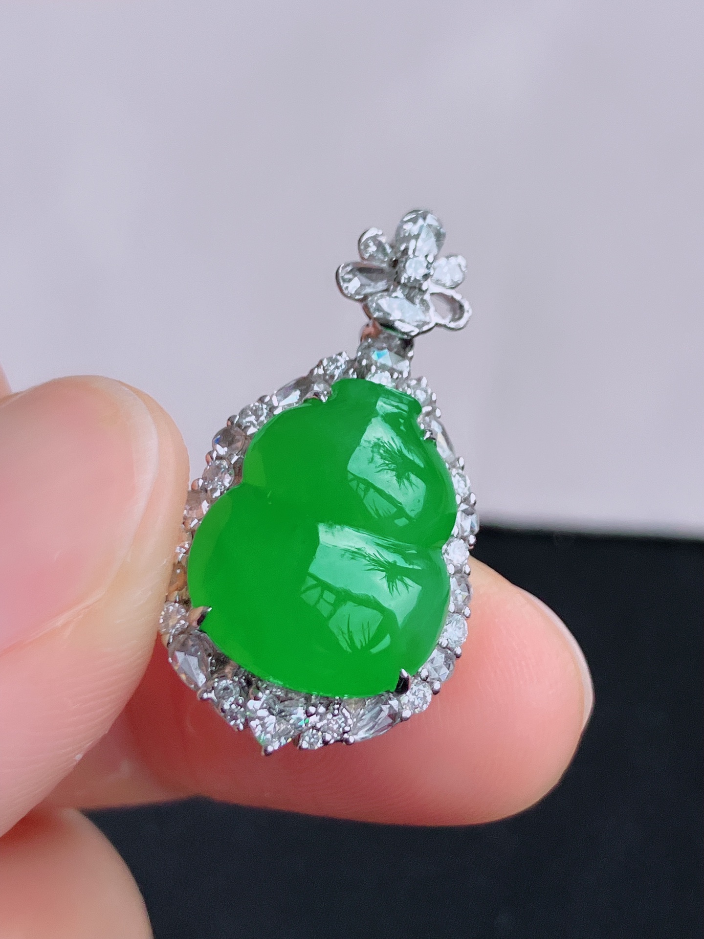 ️阳绿葫芦，简约时尚，尺寸28/14.8/12/10.5，自然光实拍