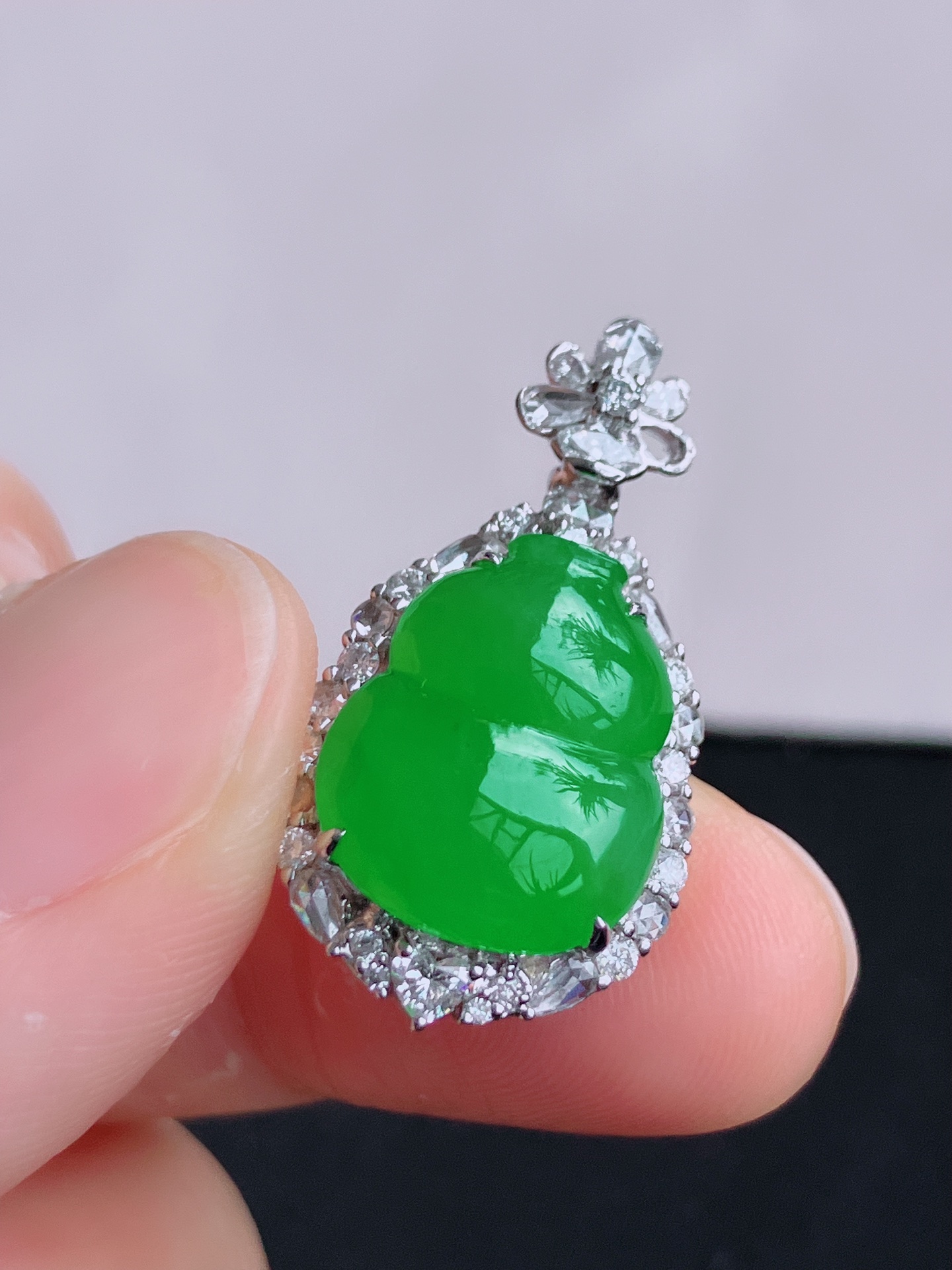 ️阳绿葫芦，简约时尚，尺寸28/14.8/12/10.5，自然光实拍