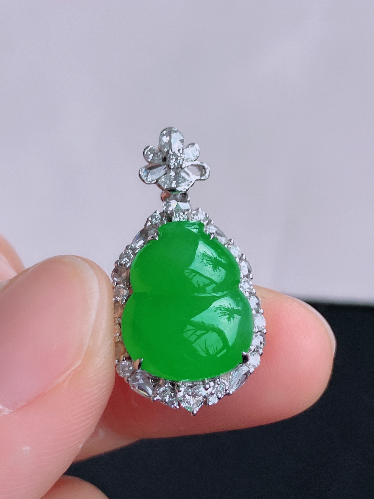 ️阳绿葫芦，简约时尚，尺寸28/14.8/12/10.5，自然光实拍