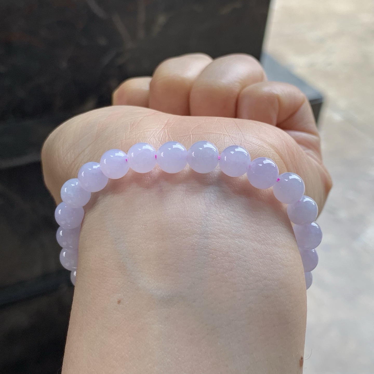 粉紫手串

颜色好看 清新均匀