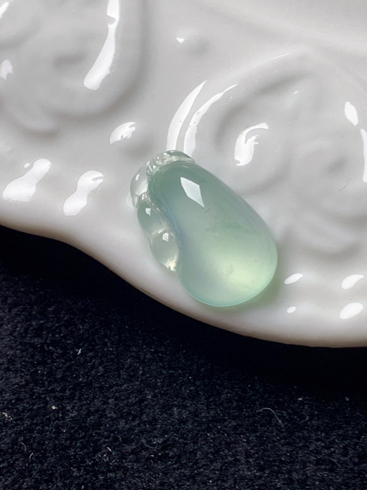 ️高冰福瓜
水润种老  
尺寸14.4*8.5*4.3..