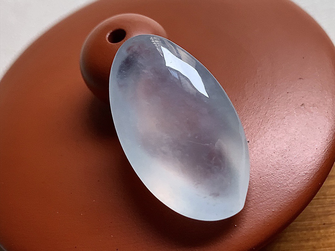 翡翠冰种白色福瓜..