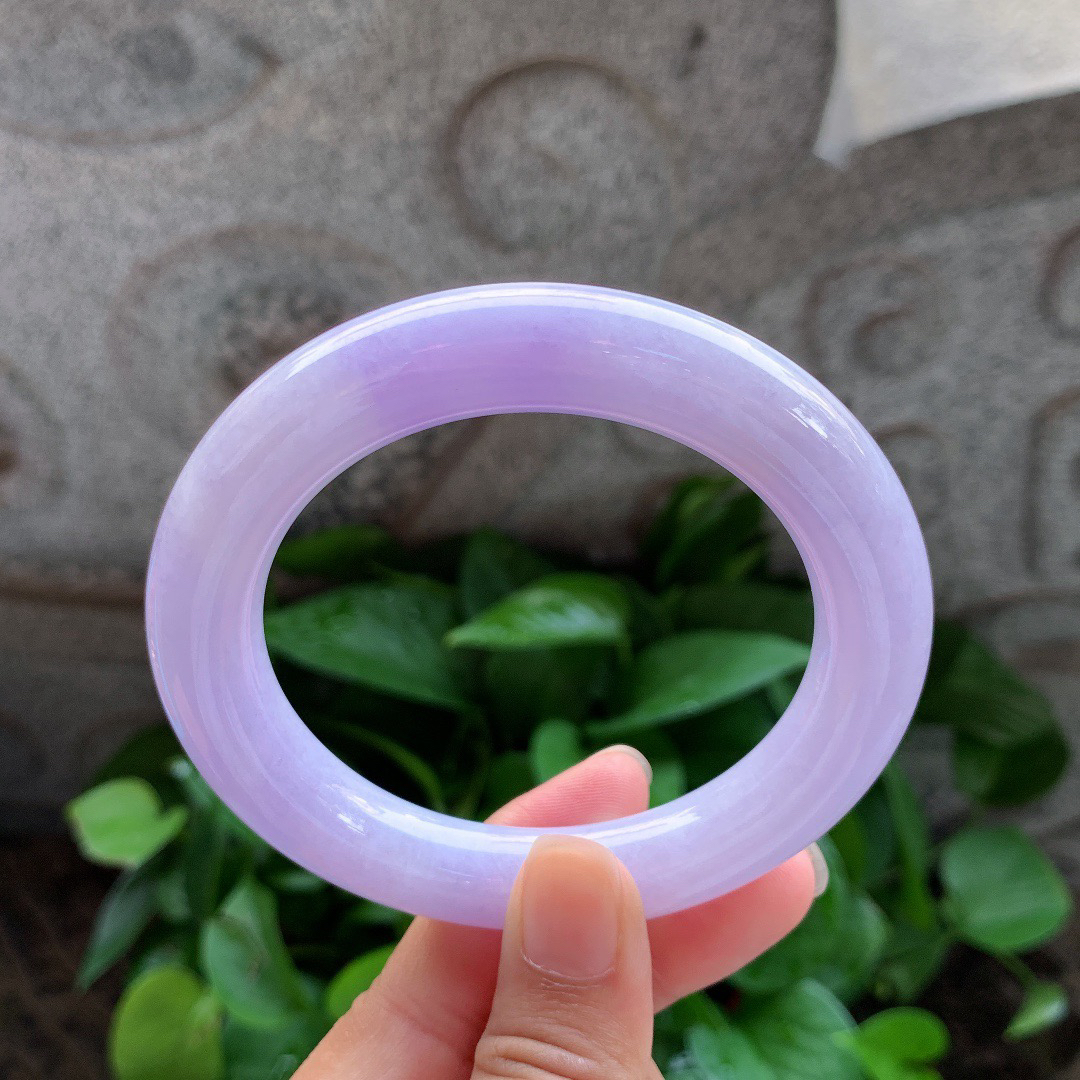 大圈口58-11.3 【紫罗兰圆条手镯】圆条58 59可戴