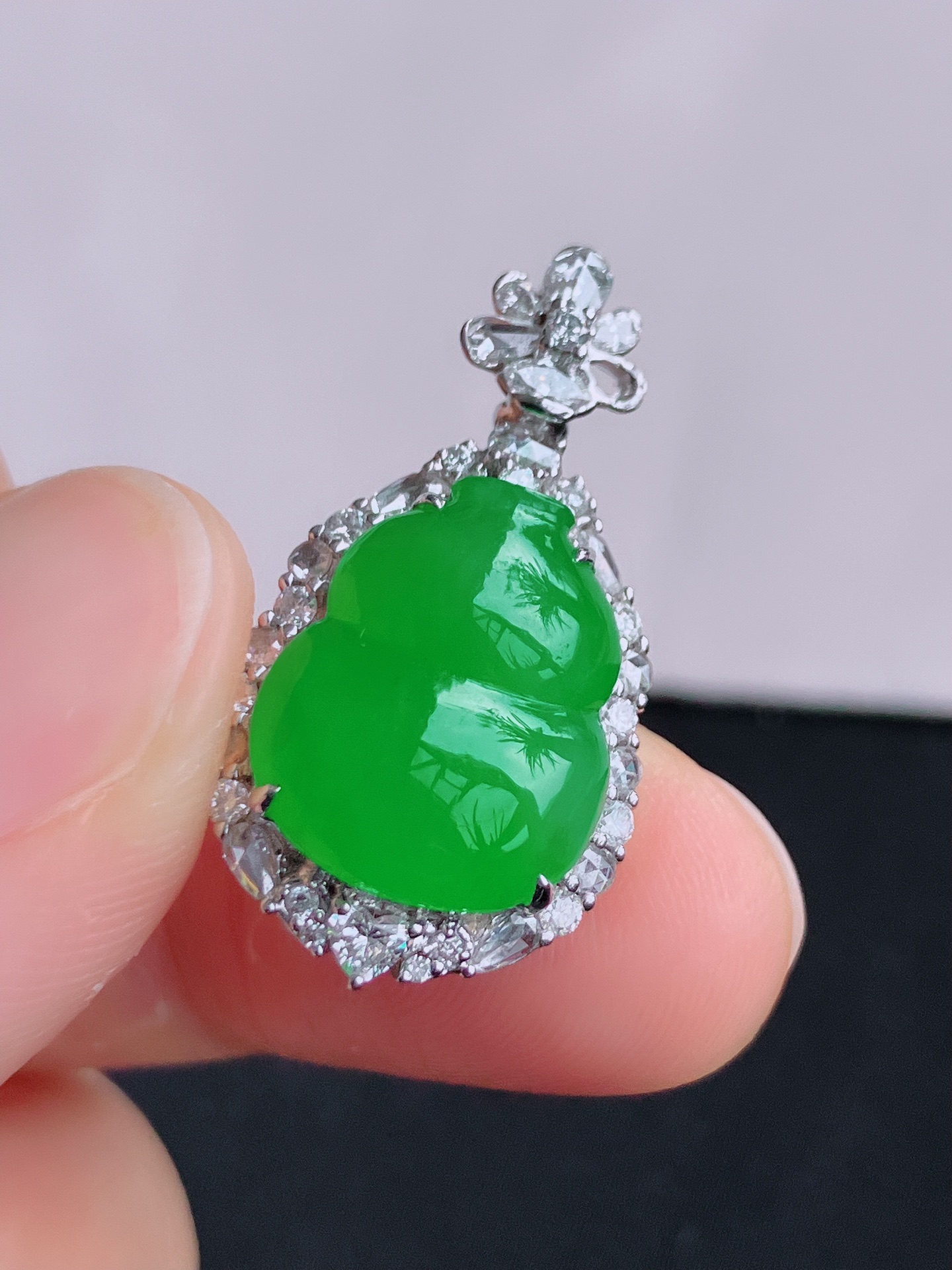 ️阳绿葫芦，简约时尚，尺寸28/14.8/12/10.5，自然光实拍