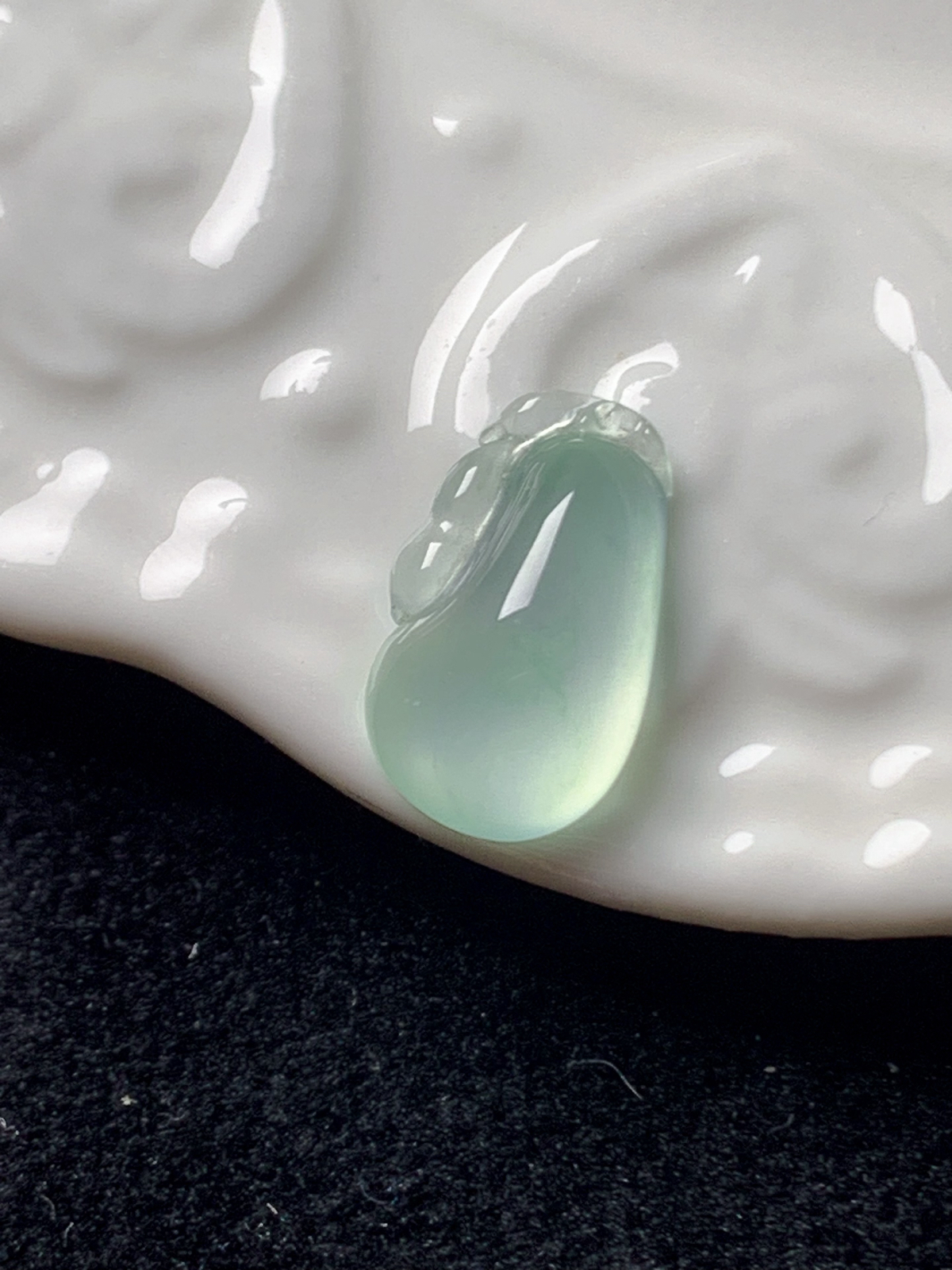 ️高冰福瓜
水润种老  
尺寸14.4*8.5*4.3..