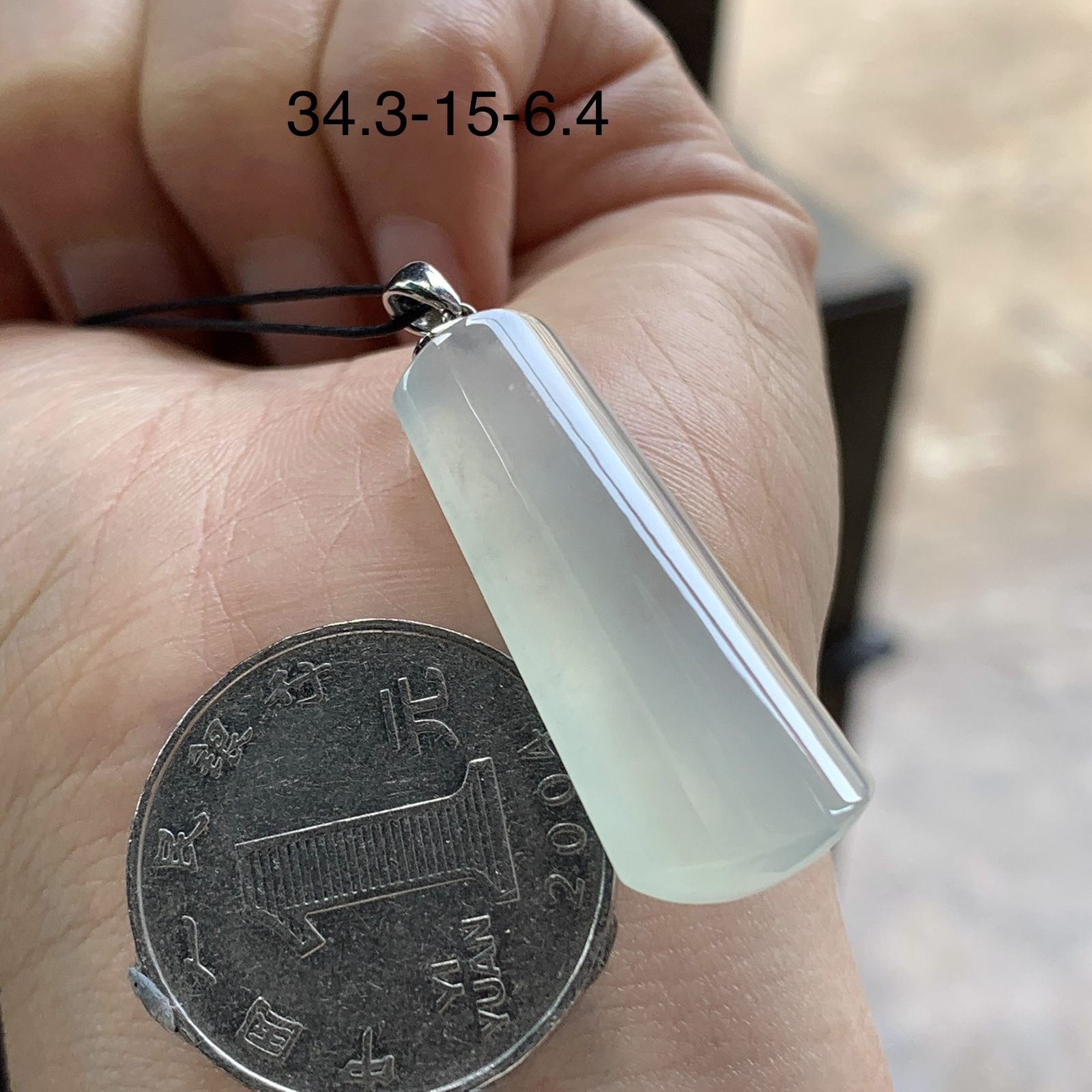 金扣晴水无事牌^_^精致