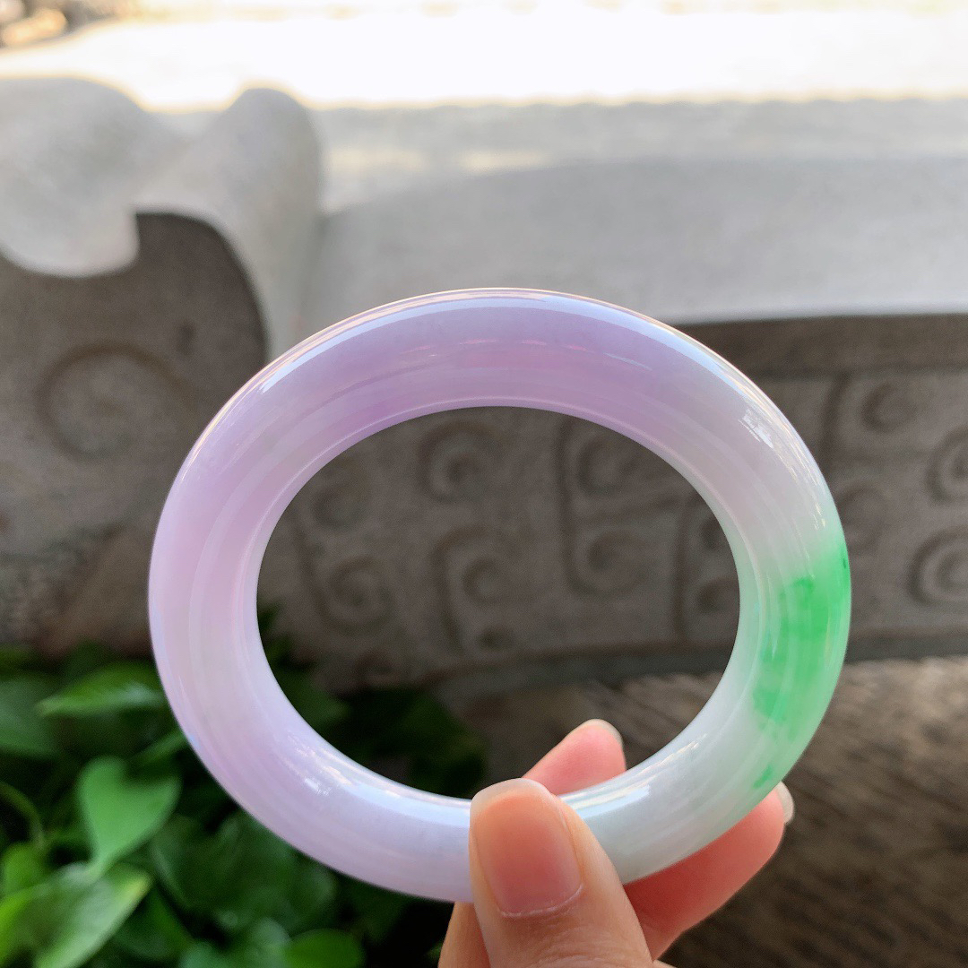 圈口56.2-13 【春彩圆条手镯】圆条56 57可戴